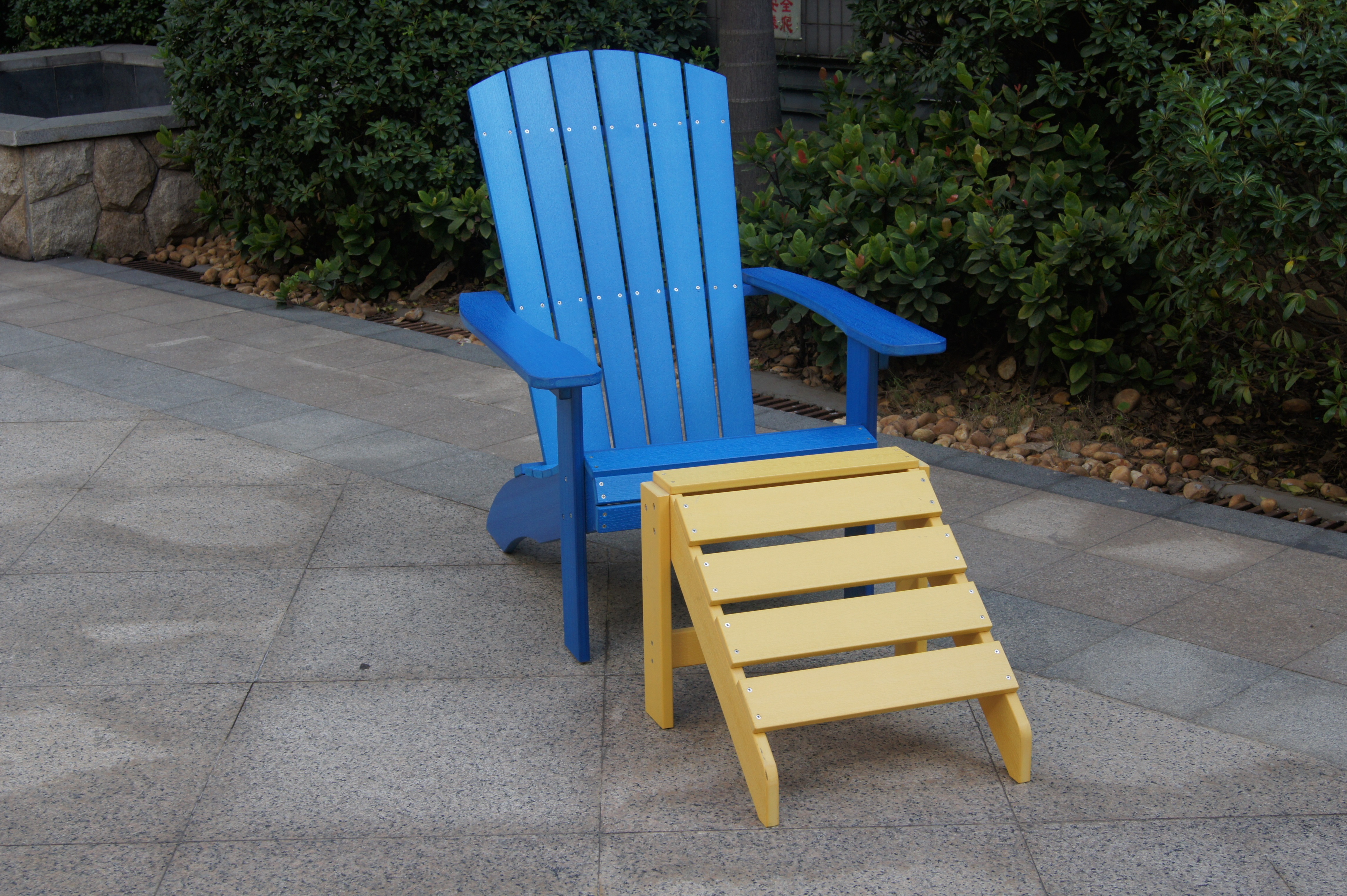 Classic Plastic Wood Adirondack Chair Garden Furniture